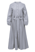 Load image into Gallery viewer, Naxos Long Sleeves Dress - Collage White

