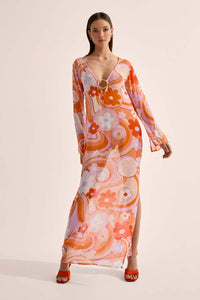 Totem Hoop Dress - Bloom