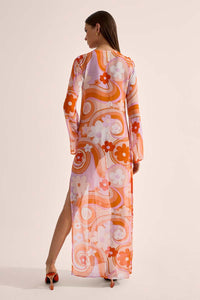 Totem Hoop Dress - Bloom