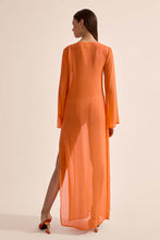 Load image into Gallery viewer, Totem Hoop Dress - Orange
