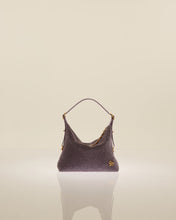 Load image into Gallery viewer, Crystal Bamba Bag - Purple
