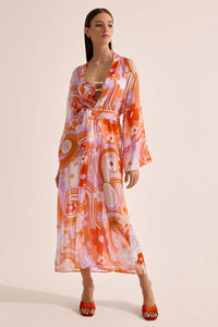 Oracle Robe Dress - Bloom