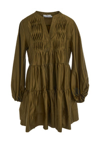 Pesada Short Dress - College Khaki