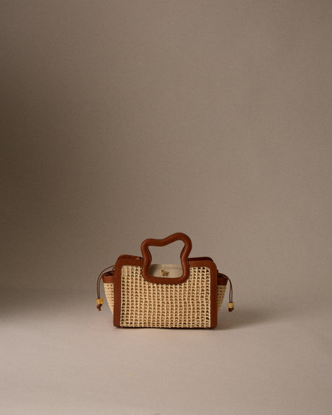 Gigi Crochet Bag - Brown