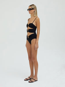 Pierced Orbit One Piece - Black