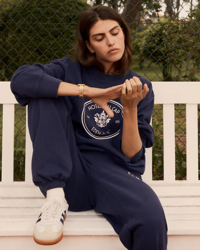 Eden Crest crewneck - Navy