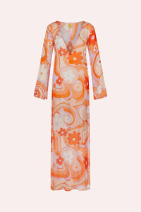 Totem Hoop Dress - Bloom