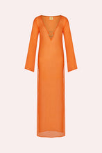 Load image into Gallery viewer, Totem Hoop Dress - Orange
