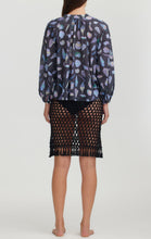 Load image into Gallery viewer, Palm Desert Blouse - Midnight Shell Print
