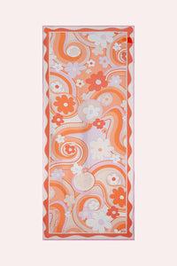 Short Sheer Scarf - Bloom