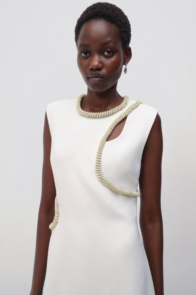 Kat Dress - Natural White