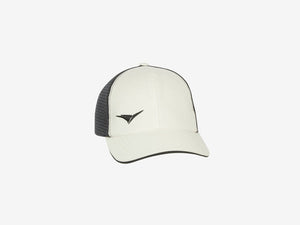 Sease Cap Wool and Bio Nylon Blend and Drilled Alcantara Baseball Cap - Pearl Grey