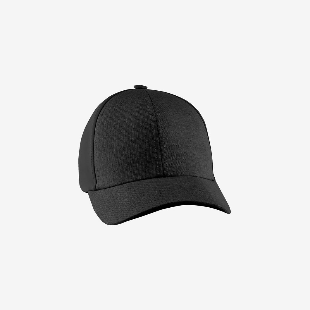 Sease Cap Linen Baseball Cap - Dark Grey