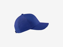 Load image into Gallery viewer, Sease Cap Wool and Nylon Blend and Drilled Alcantara Baseball Cap - Navy Blue

