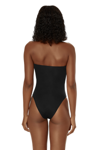 Trinitaria One Piece Bathing Suit- Black
