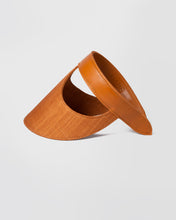 Load image into Gallery viewer, Lia Visor Joined - Camel Leather/Camel Viscose Fsc
