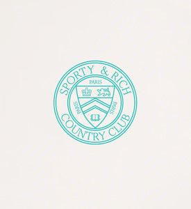 Connecticut Crest Disco Shorts - Coconut