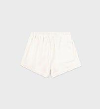 Load image into Gallery viewer, Connecticut Crest Disco Shorts - Coconut
