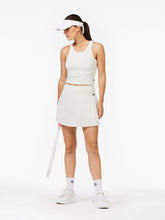 Load image into Gallery viewer, Plisse Skirt - White
