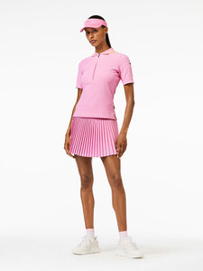 Cassia Short Sleeve Top - Miami Pink