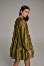 Load image into Gallery viewer, Pesada Short Dress - College Khaki
