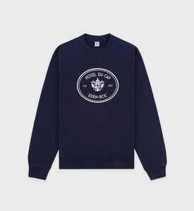 Eden Crest crewneck - Navy