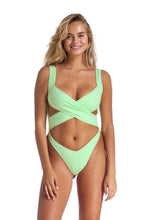 Load image into Gallery viewer, Exotica One Piece Swimsuit - Faded Neon Green
