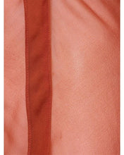 Load image into Gallery viewer, Floating Sheer Lapped Shirt - Brick
