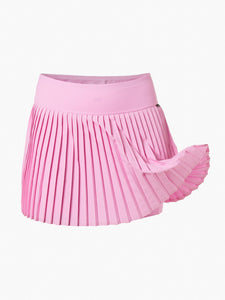 PlissÉ Skirt - Miami Pink