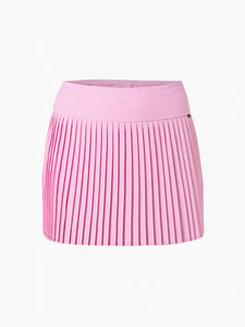 Plisse Skirt - Miami Pink