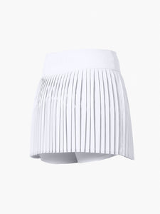 Plisse Skirt - White