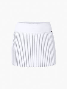 Plisse Skirt - White