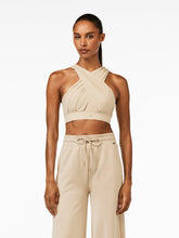 Load image into Gallery viewer, Drape Bra - White Sand
