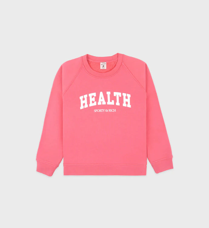 Health Ivy Crewneck - Cotton Candy