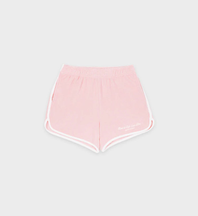 Hotel du Cap Cursive Terry Short - Eden Pink