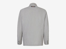 Load image into Gallery viewer, Ellen Blazer Cotton Seersucker Unstructured Blazer -  Pearl Grey
