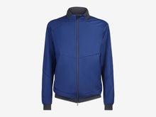 Load image into Gallery viewer, Cruise Jacket Wool and Bio Nylon Laminated Jacket - Mid Blue
