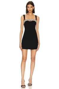 Lenny SL Mini Dress - Black