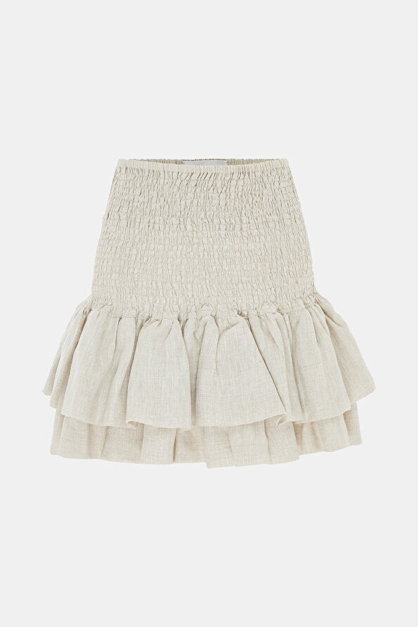 Kettu Skirt - Naturel Linen