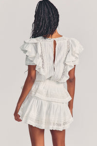 Stella Dress - Antique White
