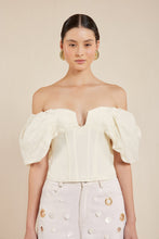 Load image into Gallery viewer, Samantha Short Sleeve Top - Off White
