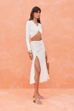 Load image into Gallery viewer, Dallas Midi Skirt - Off White
