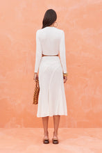 Load image into Gallery viewer, Dallas Midi Skirt - Off White
