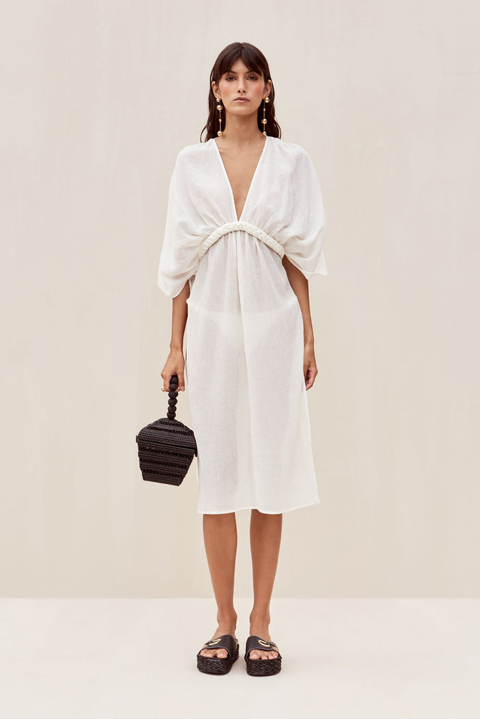 Inga Midi Coverup - Off White