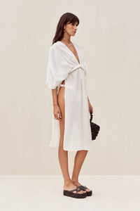 Inga Midi Coverup - Off White