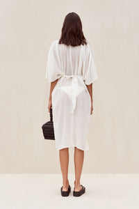 Inga Midi Coverup - Off White