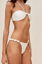 Load image into Gallery viewer, Euphrasia Halter Bikini Top - Off White
