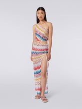 Load image into Gallery viewer, Long Skirt - Multicolor White Base
