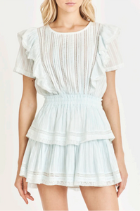 Natasha Dress - Horizon Blue Hand Dye