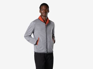 Jib Set Reversible Stretch Nylon And Cashmere And Silk Jacket - Rockmelon